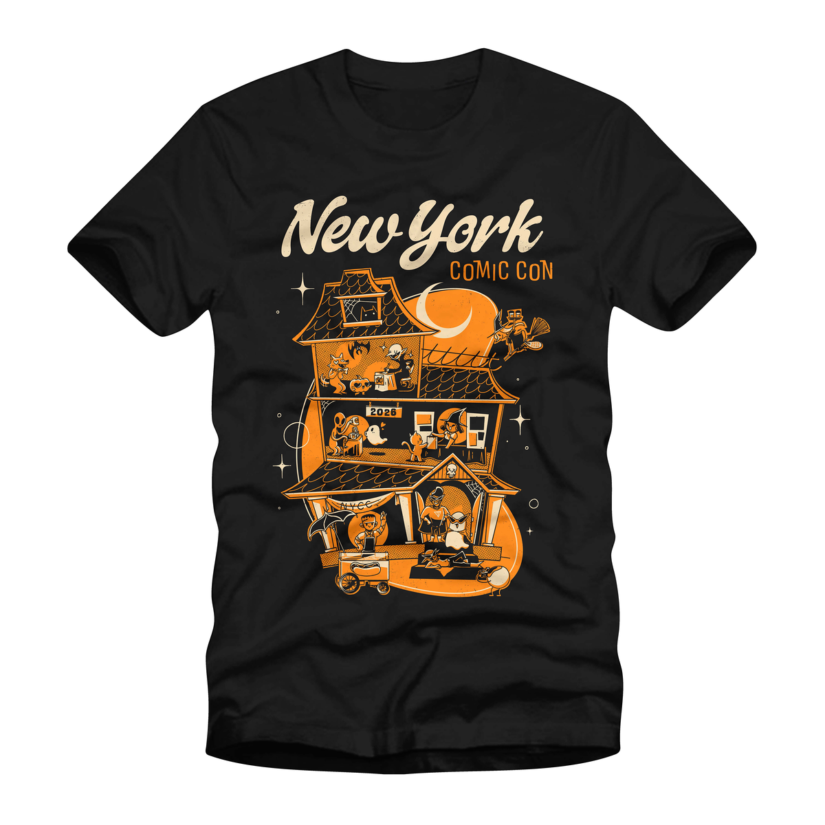 NYCC 2026 Haunted House T-Shirt