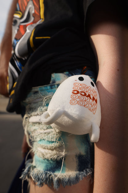 NYCC 2026 Bag Ghost Plush Keychain